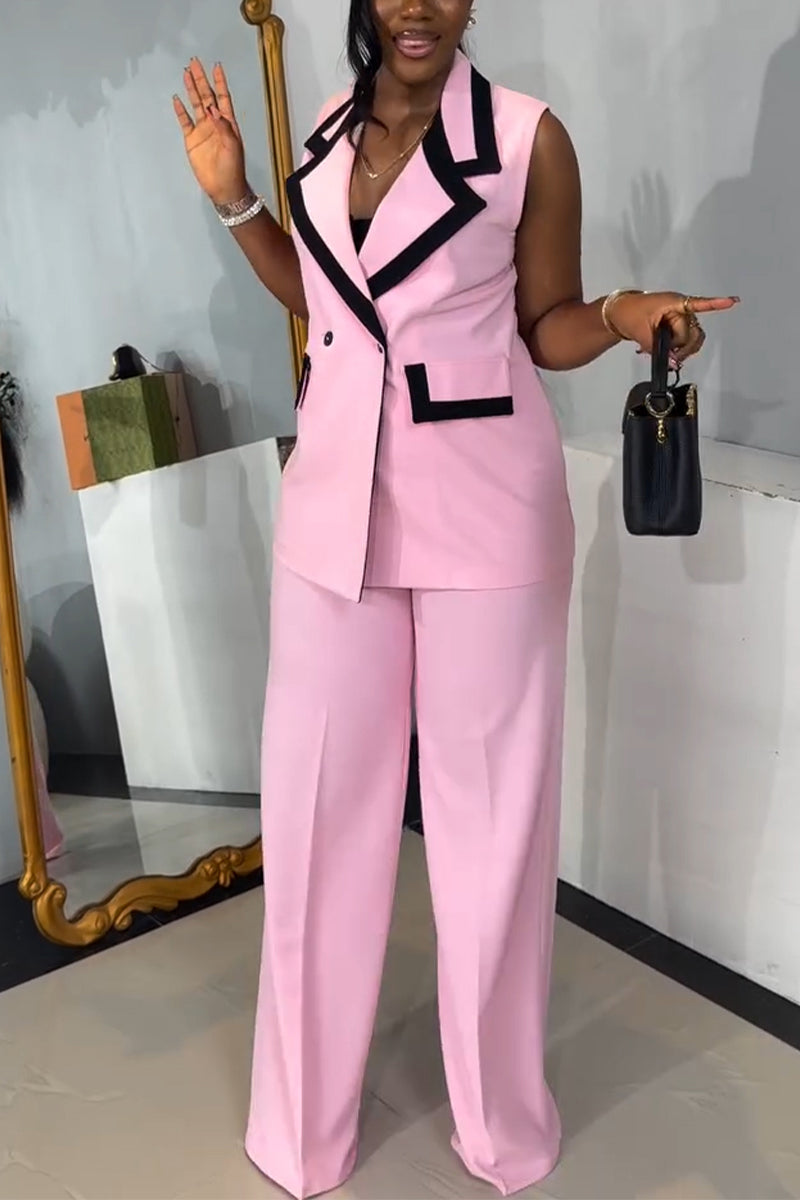Lenora – Women’s Two-Piece Set with Trousers and Vest Top