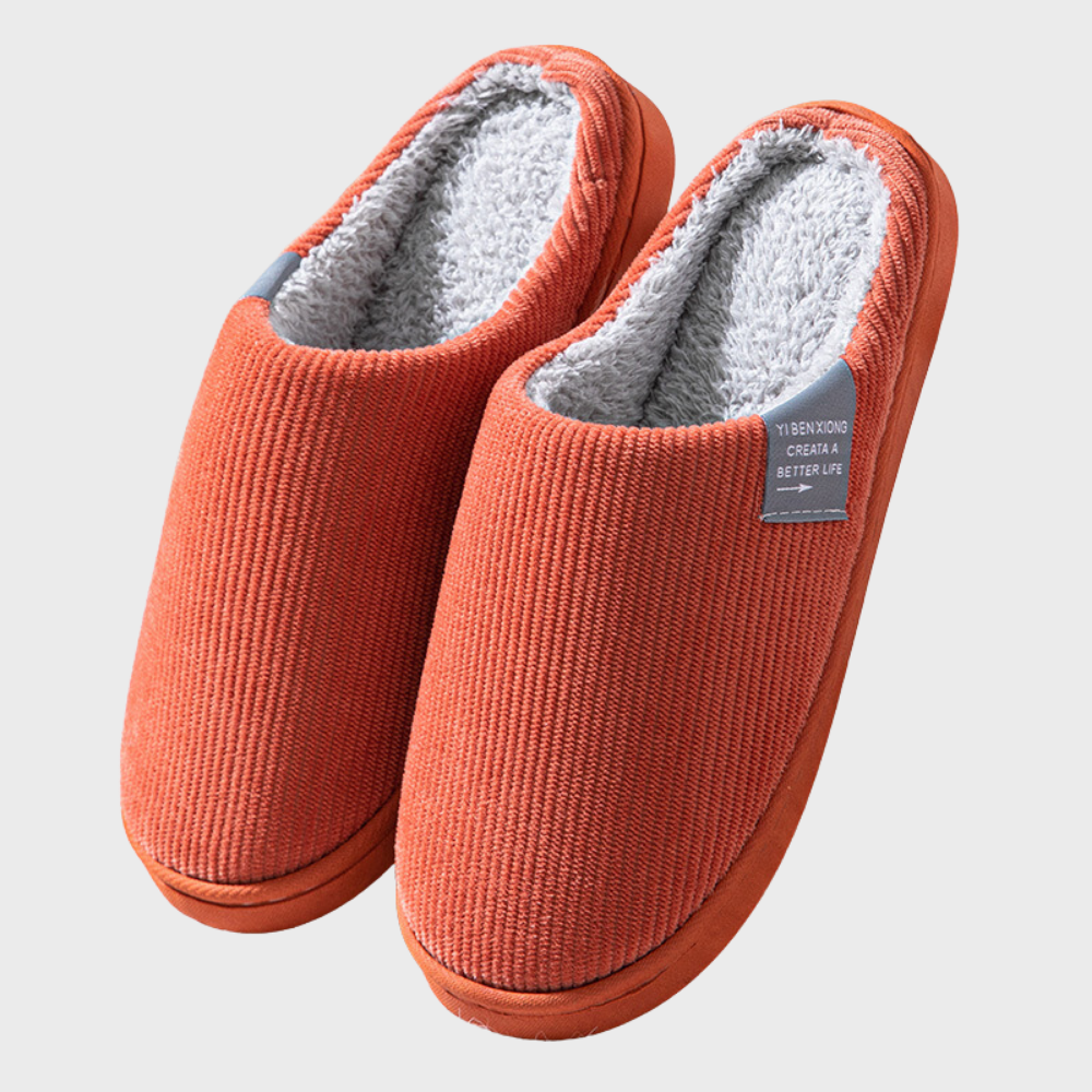 Brisia women’s slippers – soft, warm, and elegant footwear designed for indoor comfort during the winter season.