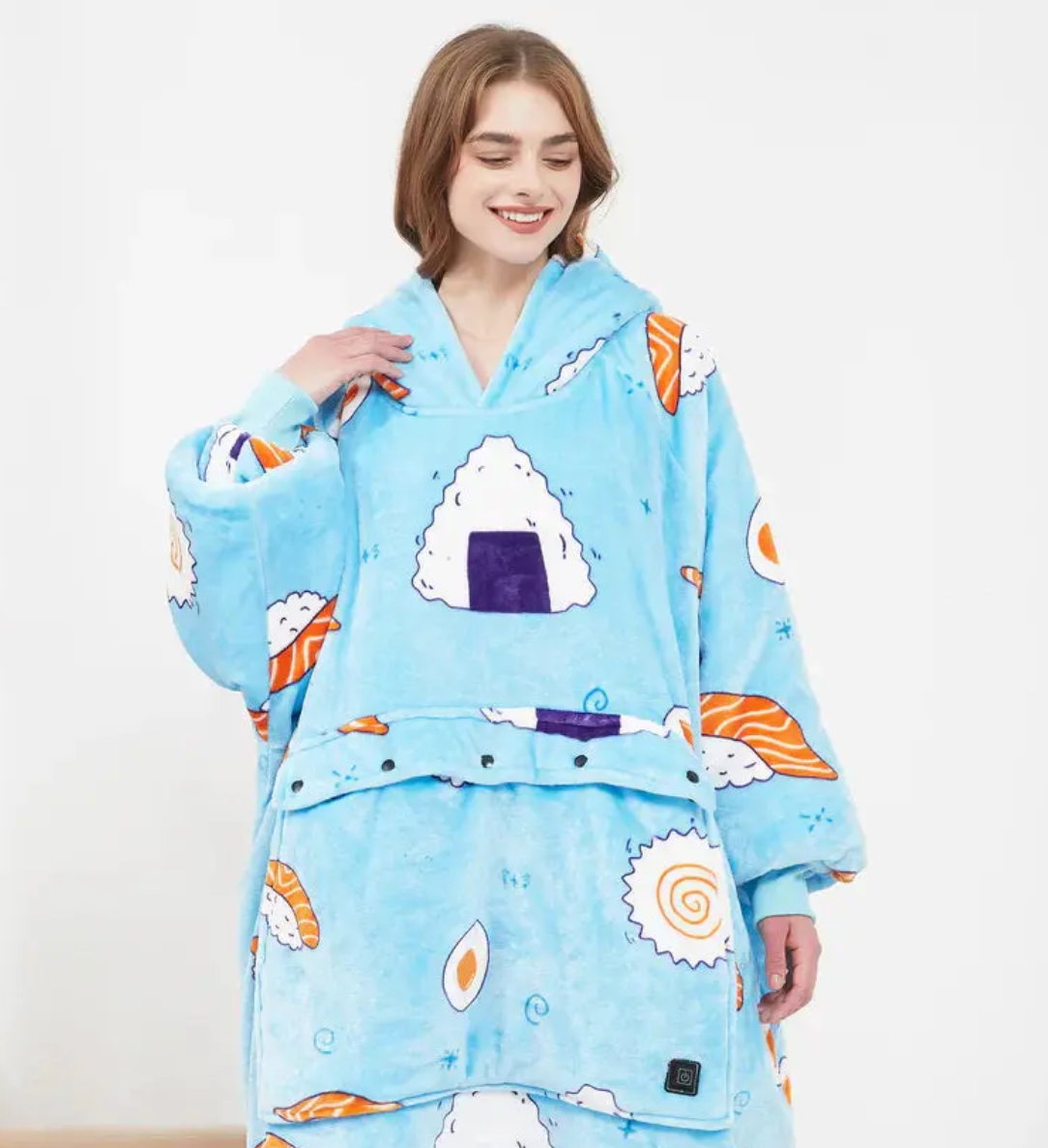 Elida women’s oversized hoodie for cold days in casual winter style