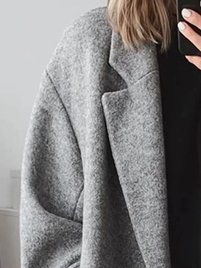 Clara Luxurious Long Coat with timeless elegant design for women