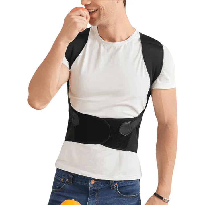 TrueForm lightweight posture corrector with an ergonomic and discreet design.