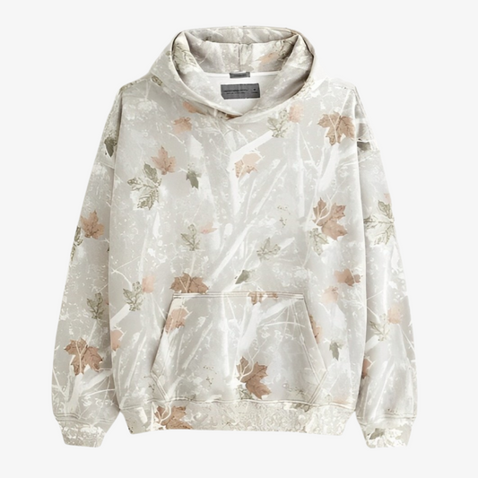 Dakota unisex camouflage hoodie with a classic camouflage print and a relaxed, comfortable fit.