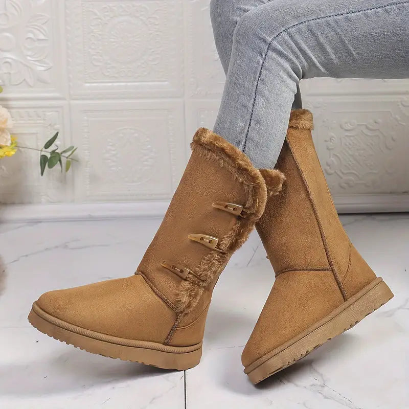 Jadiya women’s ankle boots with polar lining – elegant and warm for autumn and winter outfits.