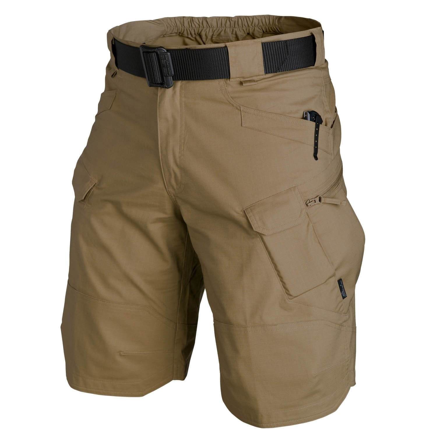 Caleb men's tactical shorts with multiple pockets and an ergonomic design for versatile outdoor and daily use.