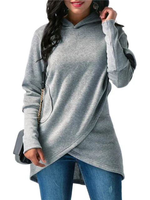 Amiri women’s relaxed fit hoodie with generous hood and contemporary casual design