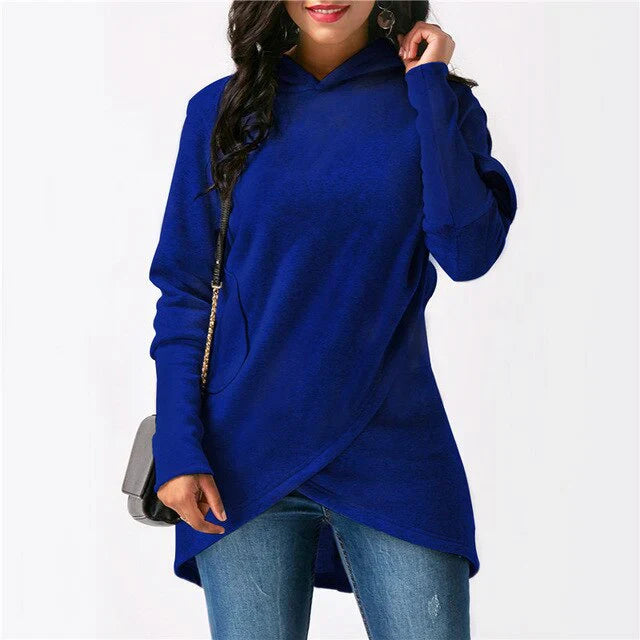 Amiri women’s relaxed fit hoodie with generous hood and contemporary casual design