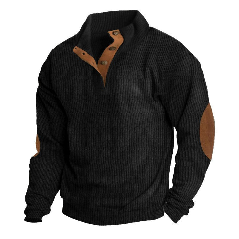 Roderick men’s polo with retro-inspired design and structured collar, classic and versatile style
