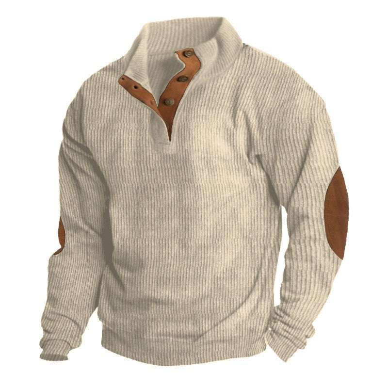 Roderick men’s polo with retro-inspired design and structured collar, classic and versatile style