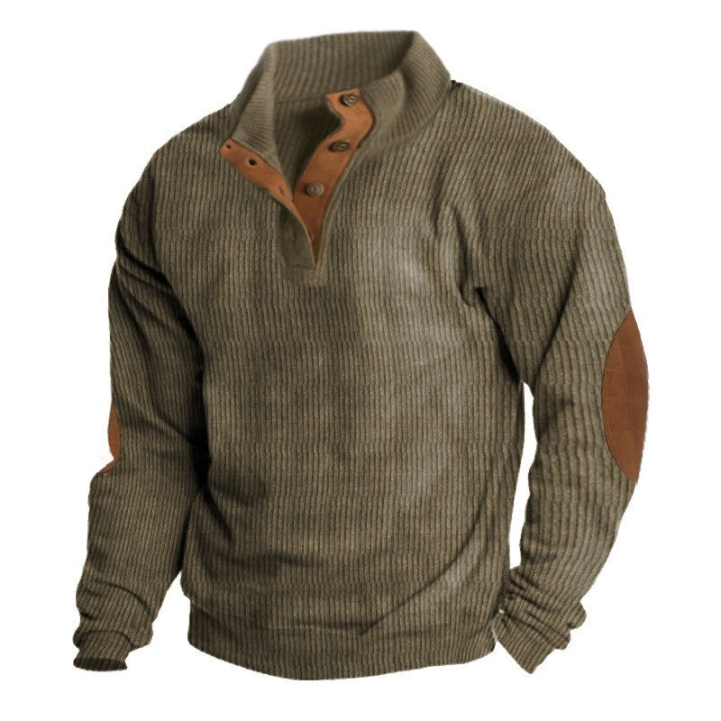 Roderick men’s polo with retro-inspired design and structured collar, classic and versatile style