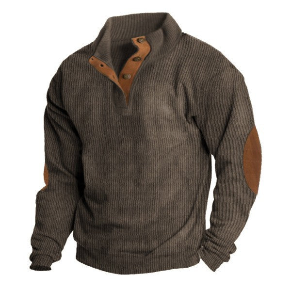 Roderick men’s polo with retro-inspired design and structured collar, classic and versatile style