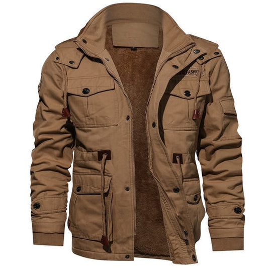 Ashton men's winter jacket with a sleek, modern design and practical features for everyday wear.