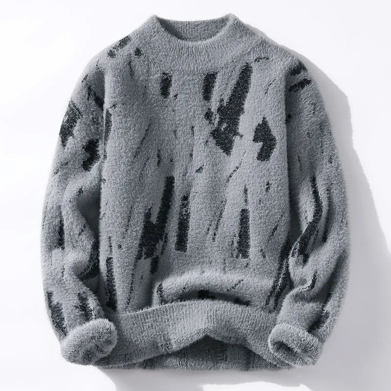 Aurelio unisex fleece sweater with relaxed fit and clean silhouette, soft and versatile style