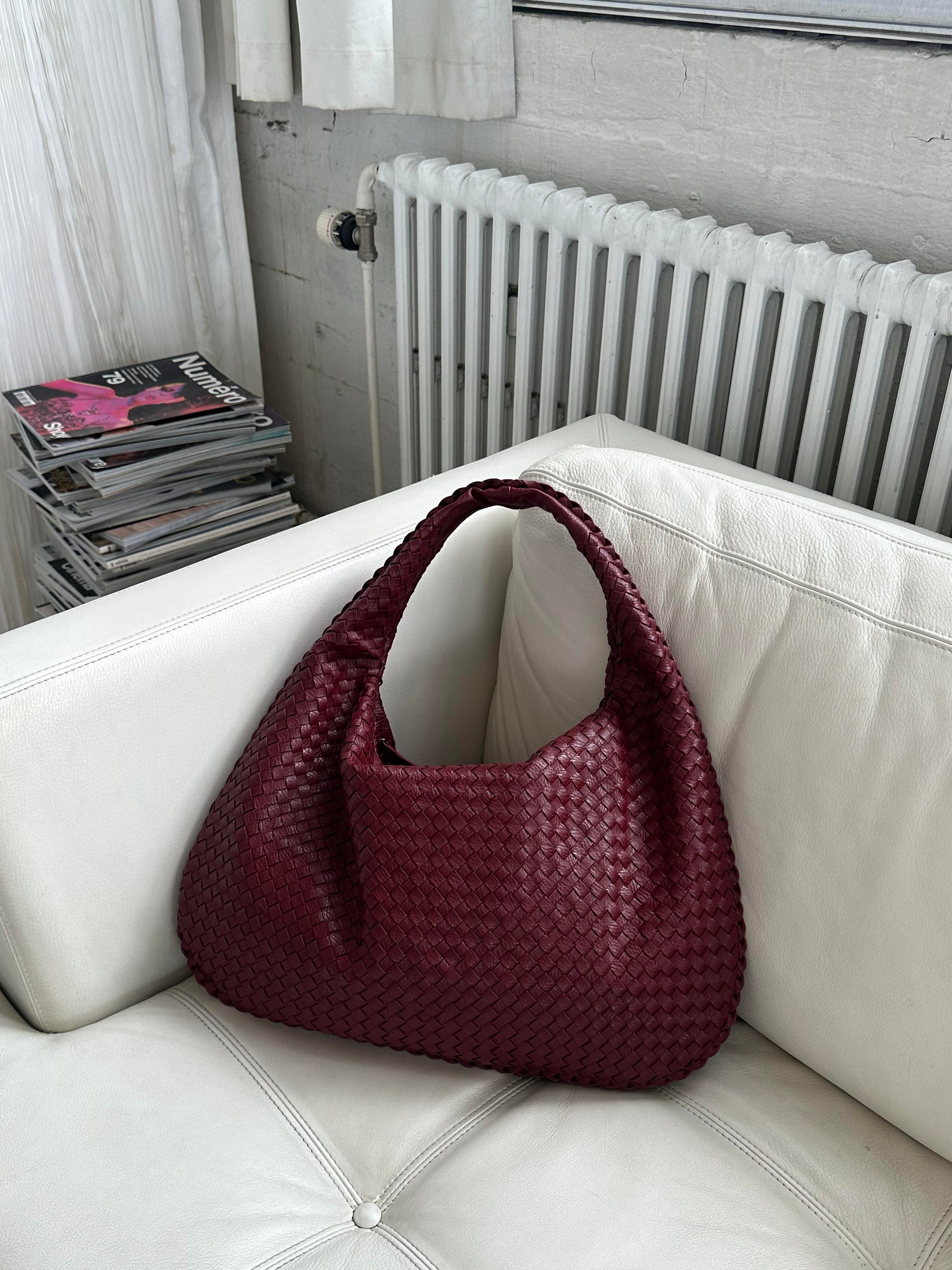 Women’s structured handbag with elegant design and spacious interior