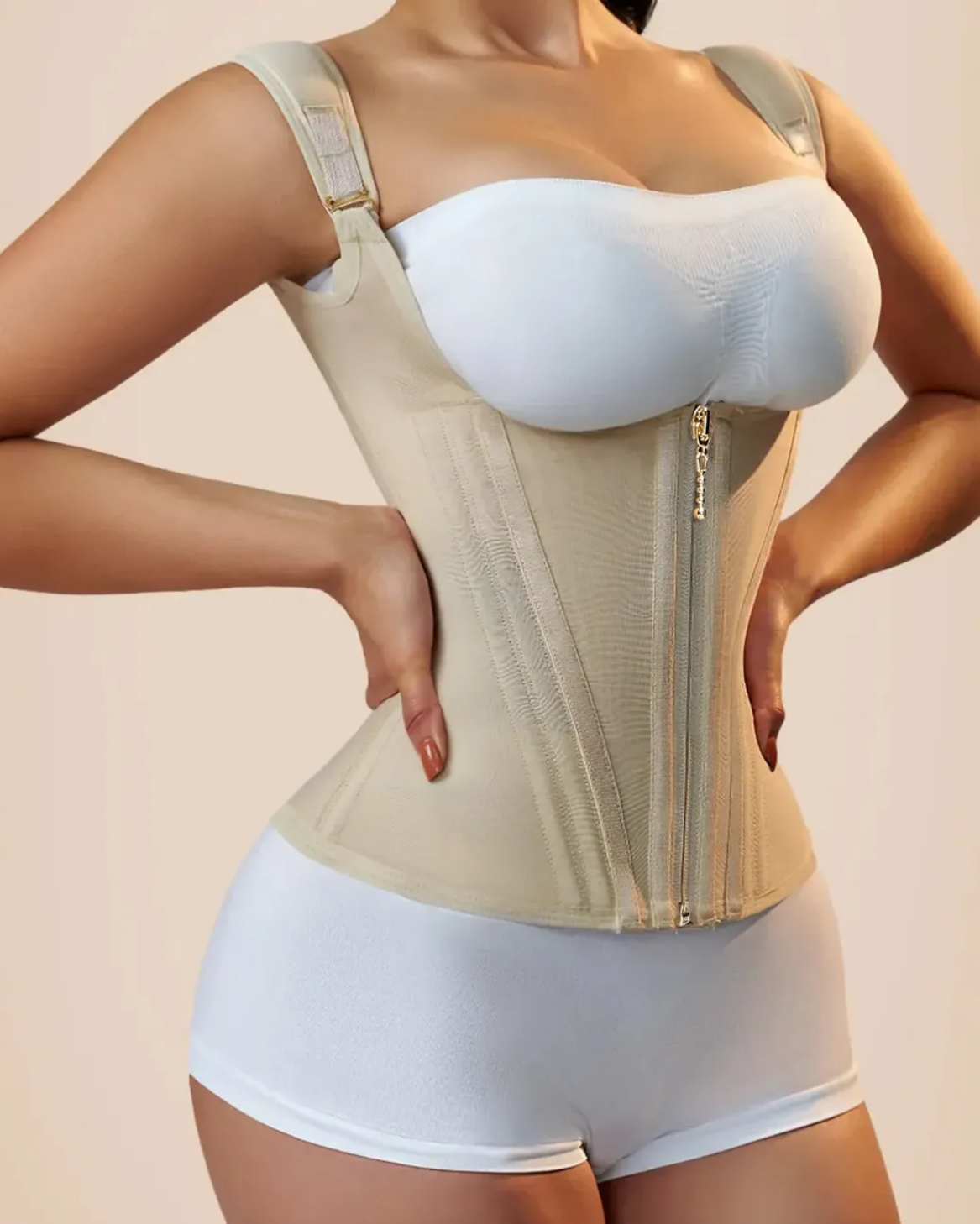 Elowen women’s waist belt with flexible boning and shaping fabric – elegant supportive accessory
