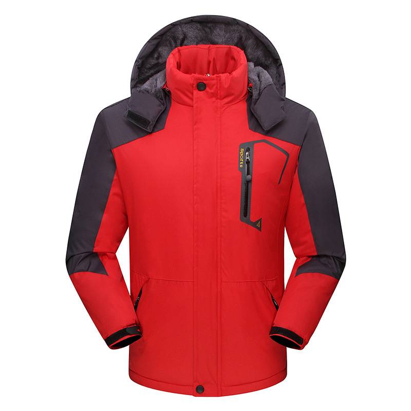 Theo men’s hooded jacket with modern fit and structured design for everyday wear