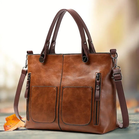 Sabrina elegant structured handbag for women with a polished appearance and well-organized pockets.