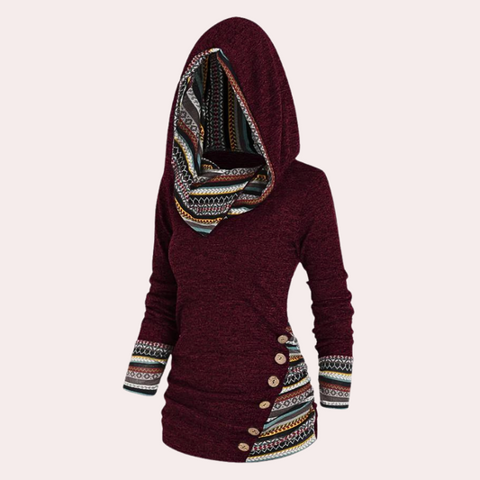 Women’s casual hoodie with relaxed fit – Maribel
