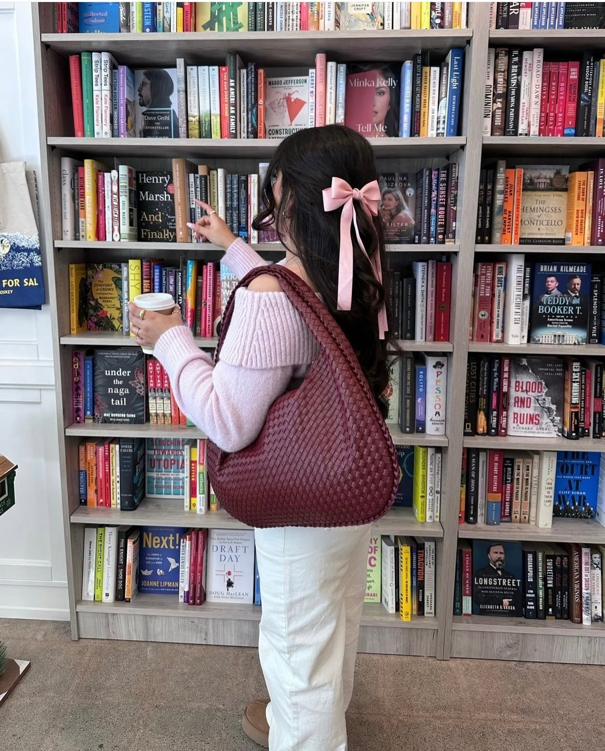 Women’s structured handbag with elegant design and spacious interior