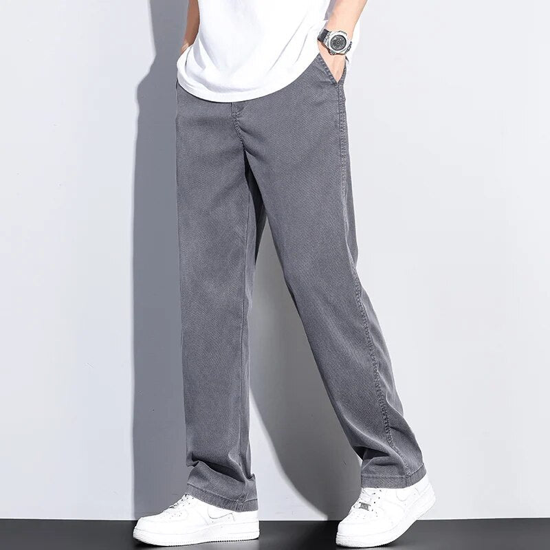 Axel men’s stretch jeans with elastic waistband and modern silhouette