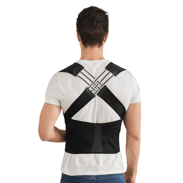 TrueForm lightweight posture corrector with an ergonomic and discreet design.