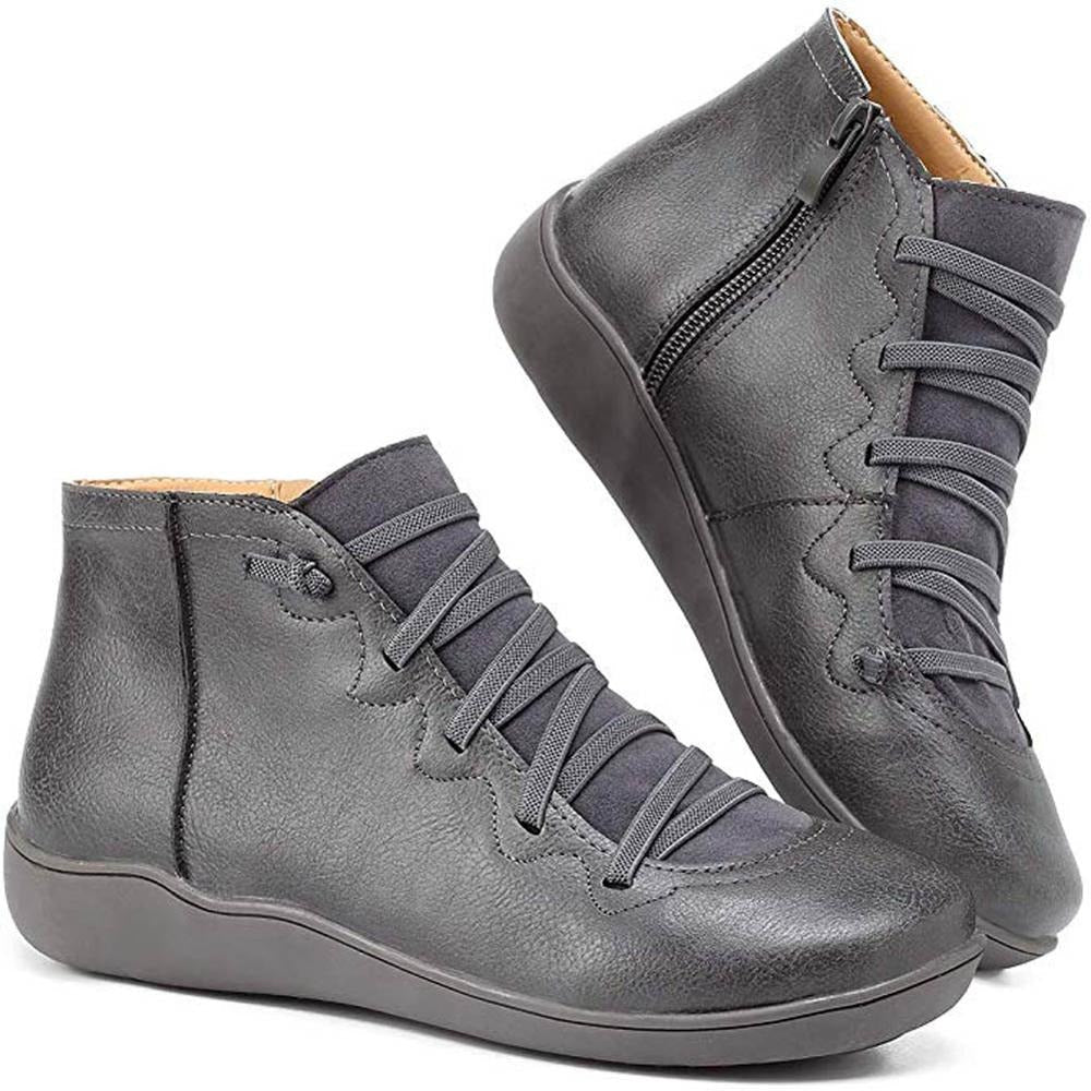 Willa women's casual ankle boots with a low heel and sleek, modern design.