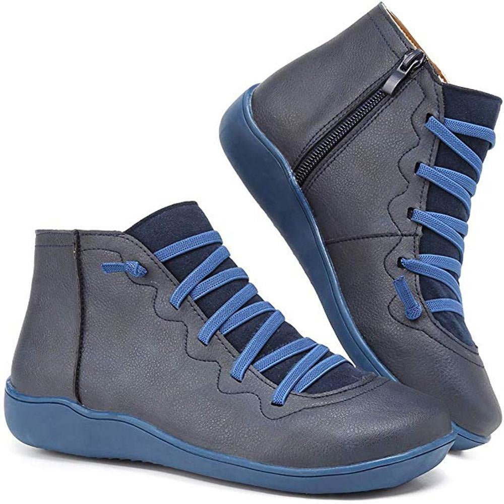 Willa women's casual ankle boots with a low heel and sleek, modern design.