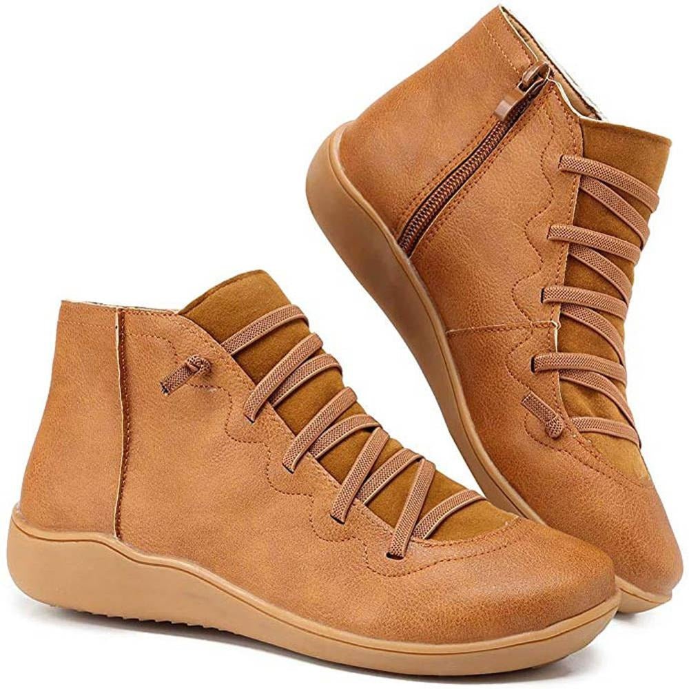Willa women's casual ankle boots with a low heel and sleek, modern design.
