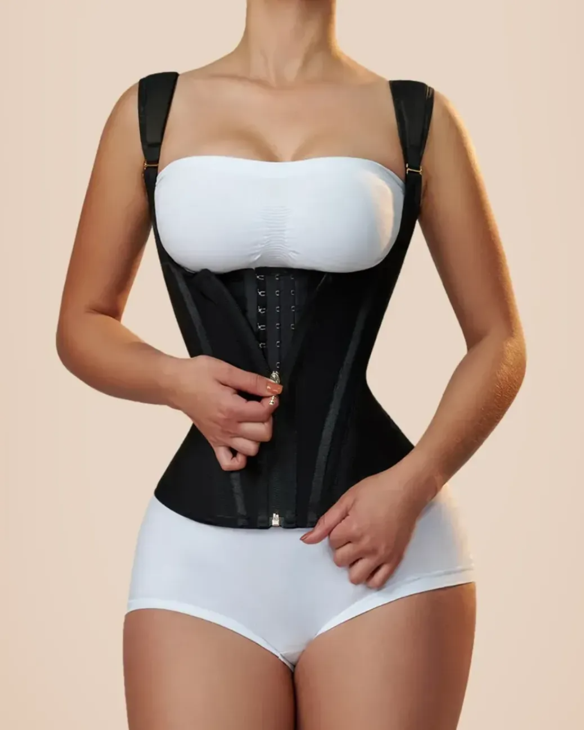 Elowen women’s waist belt with flexible boning and shaping fabric – elegant supportive accessory