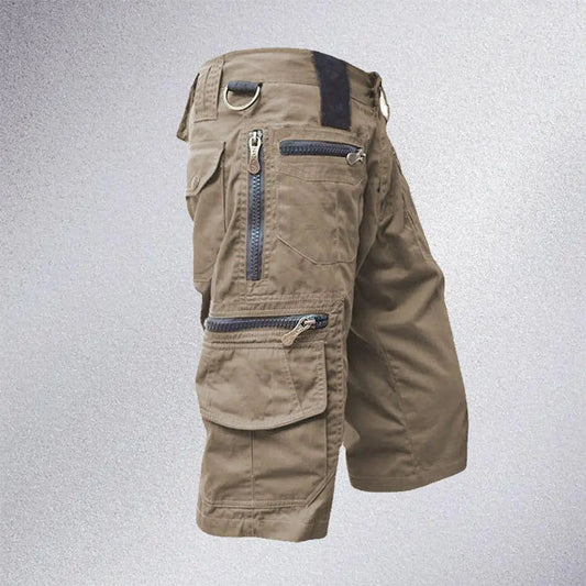 Darian men’s utility shorts – breathable summer trousers with pockets