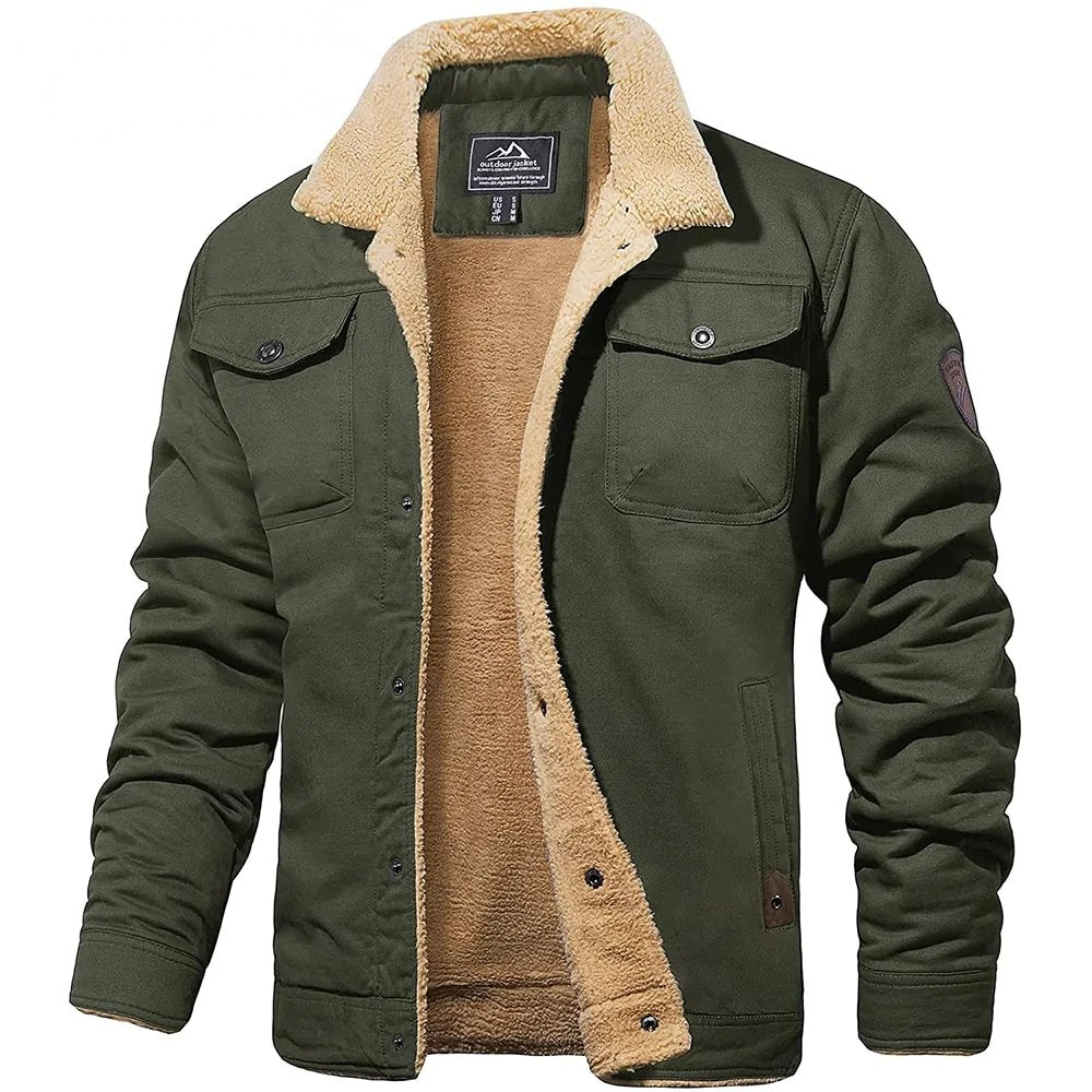 Finn stylish men's jacket with a modern, clean-cut design and a warm lined interior.