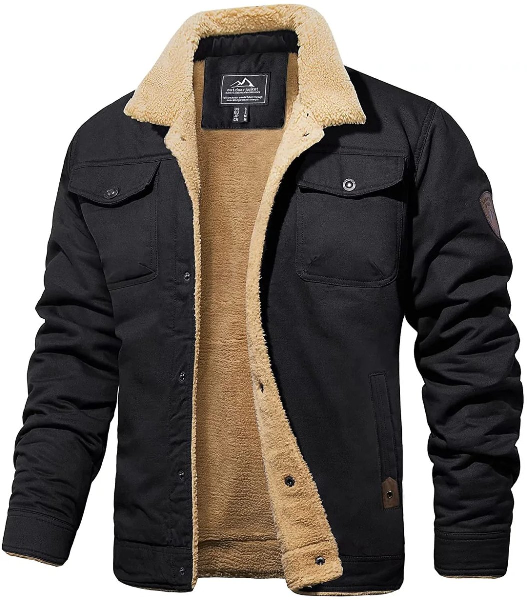 Finn stylish men's jacket with a modern, clean-cut design and a warm lined interior.