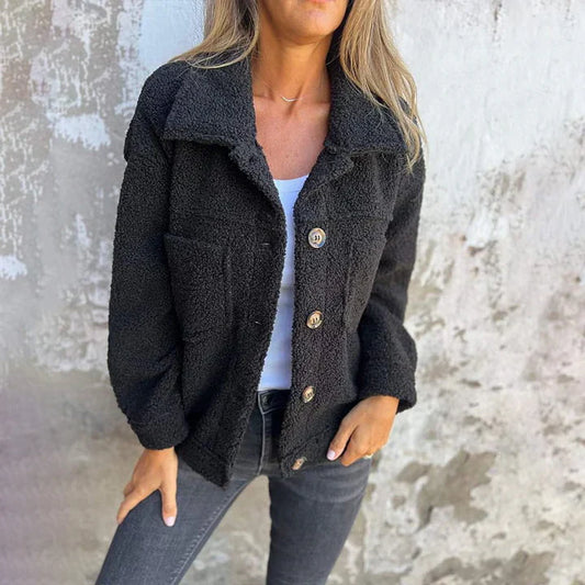 Eldira elegant autumn jacket with lightweight warmth and versatile fit for women