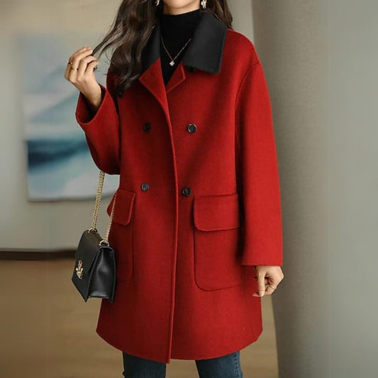 Beatrice Stylish Winter Outerwear Coat with premium warm fabric