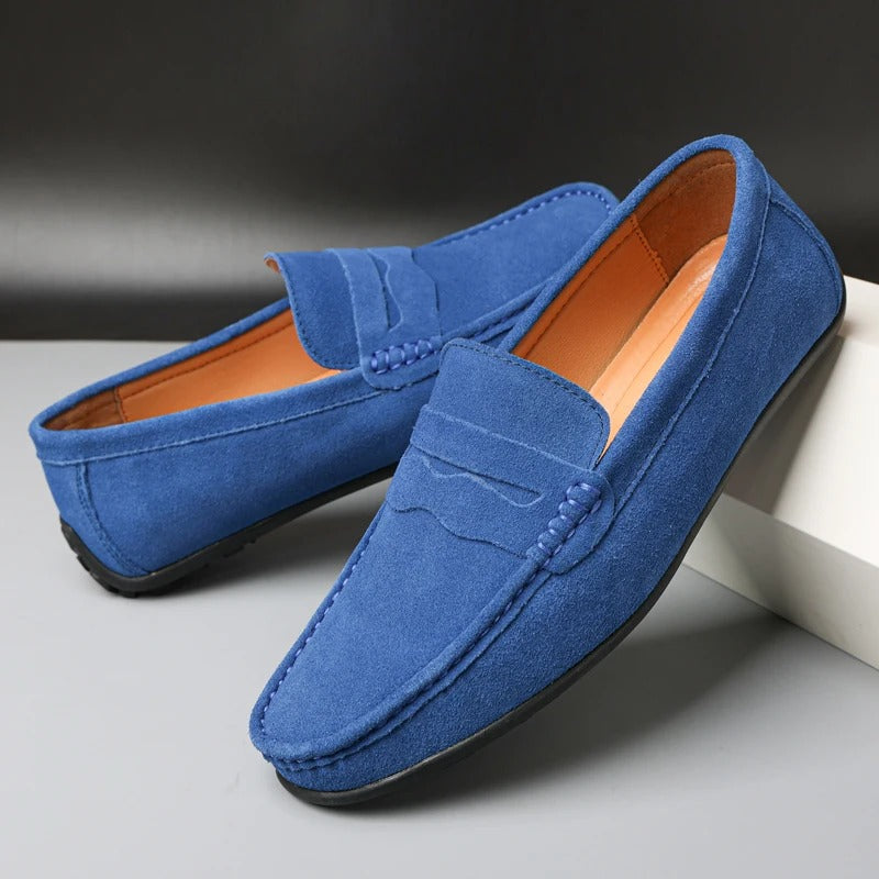 Simon men’s loafers with slip-on design, sleek and versatile, elegant everyday footwear