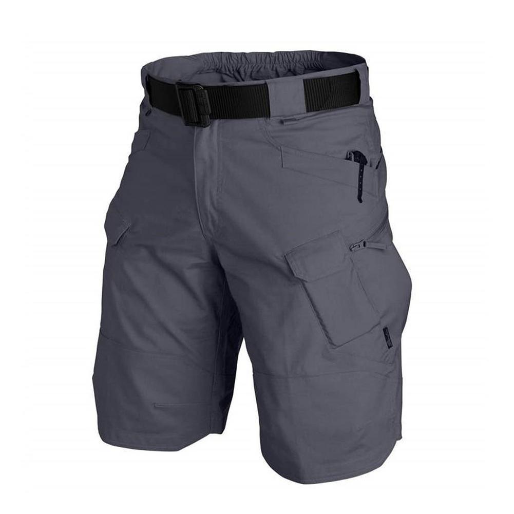 Caleb men's tactical shorts with multiple pockets and an ergonomic design for versatile outdoor and daily use.