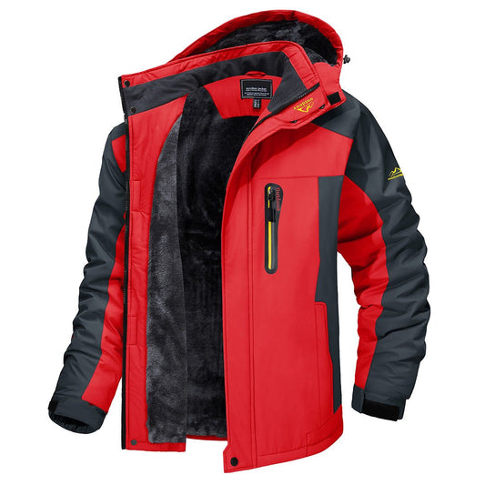 Theo men’s hooded jacket with modern fit and structured design for everyday wear