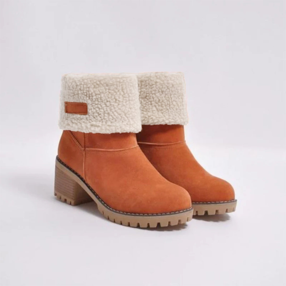 Alva women’s winter ankle boots with fleece lining and non-slip sole for warmth and style