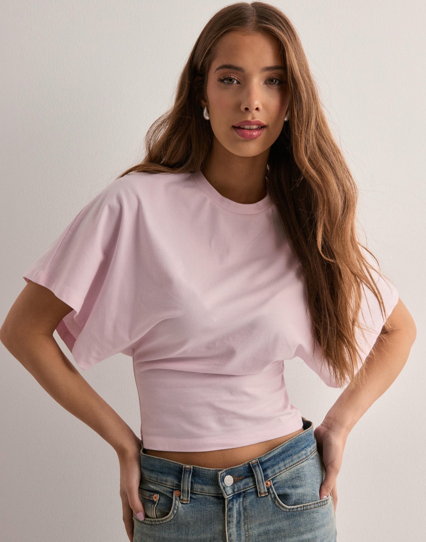 Women’s oversized relaxed t-shirt with dropped shoulders – Harper